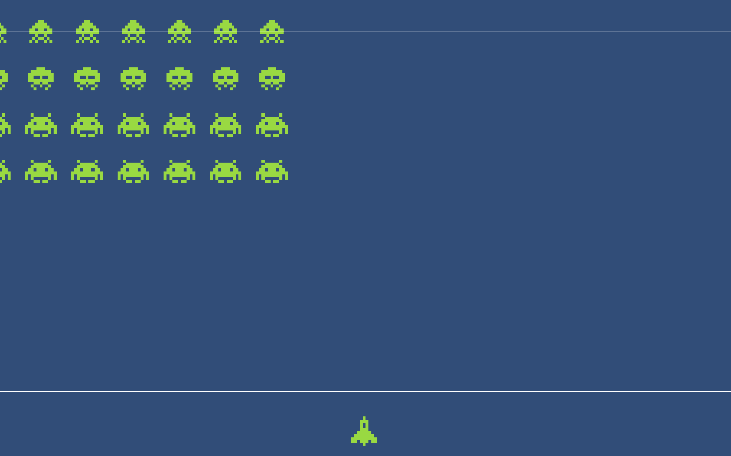 Space invader enemy beweging gifje